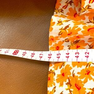 Floral Orange and Yellow skirt